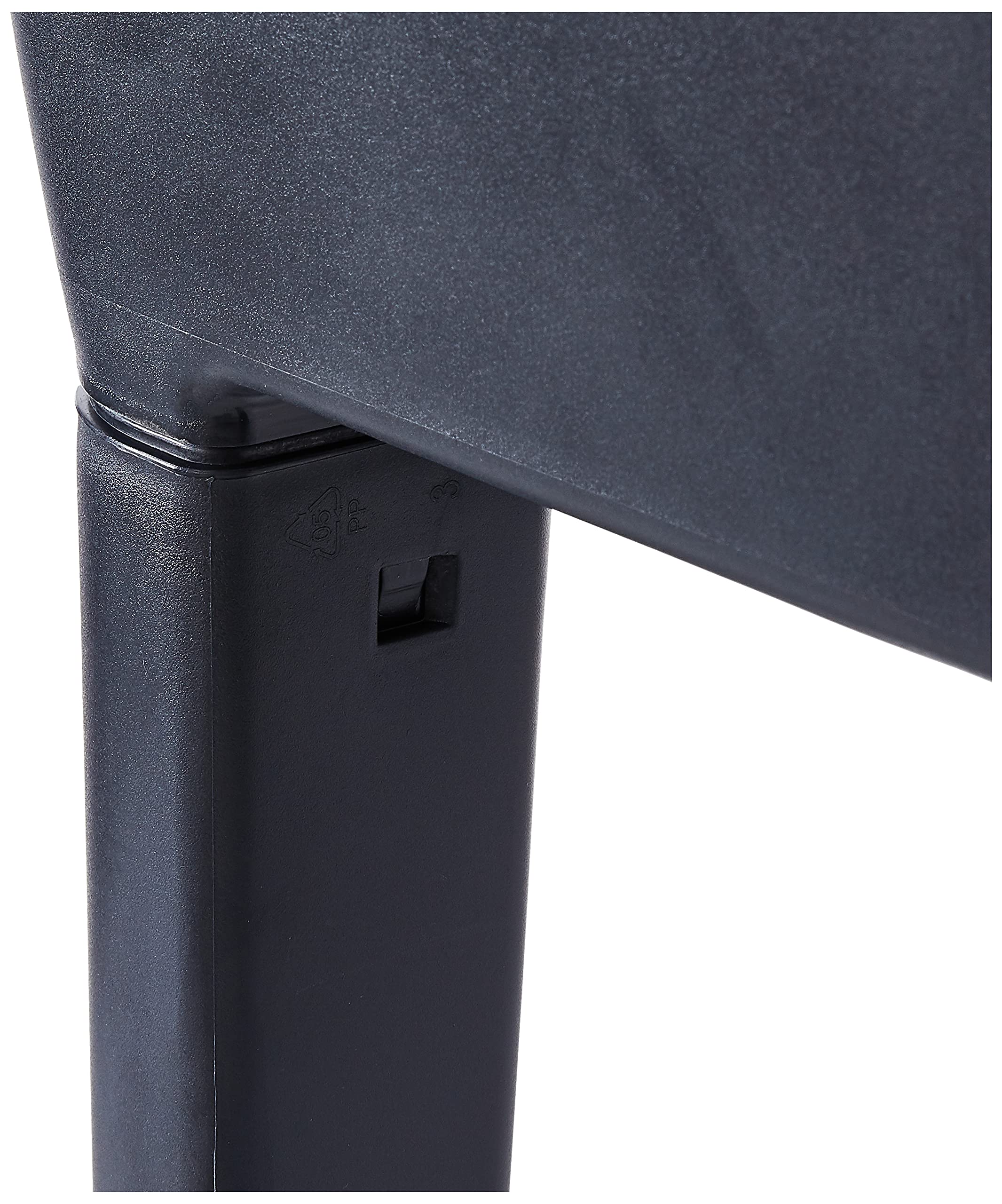 Giardino urbano con serra da 52 litri in polipropilene 77 x 38 x 82 cm antracite