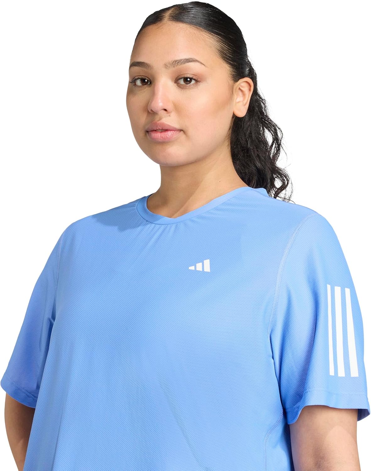 adidas Womens Own The Run T-Shirt - Image 3