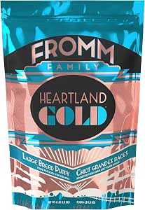 Fromm Heartland Gold Large Breed Puppy Dry Dog Food - Beef Recipe - 4 lb