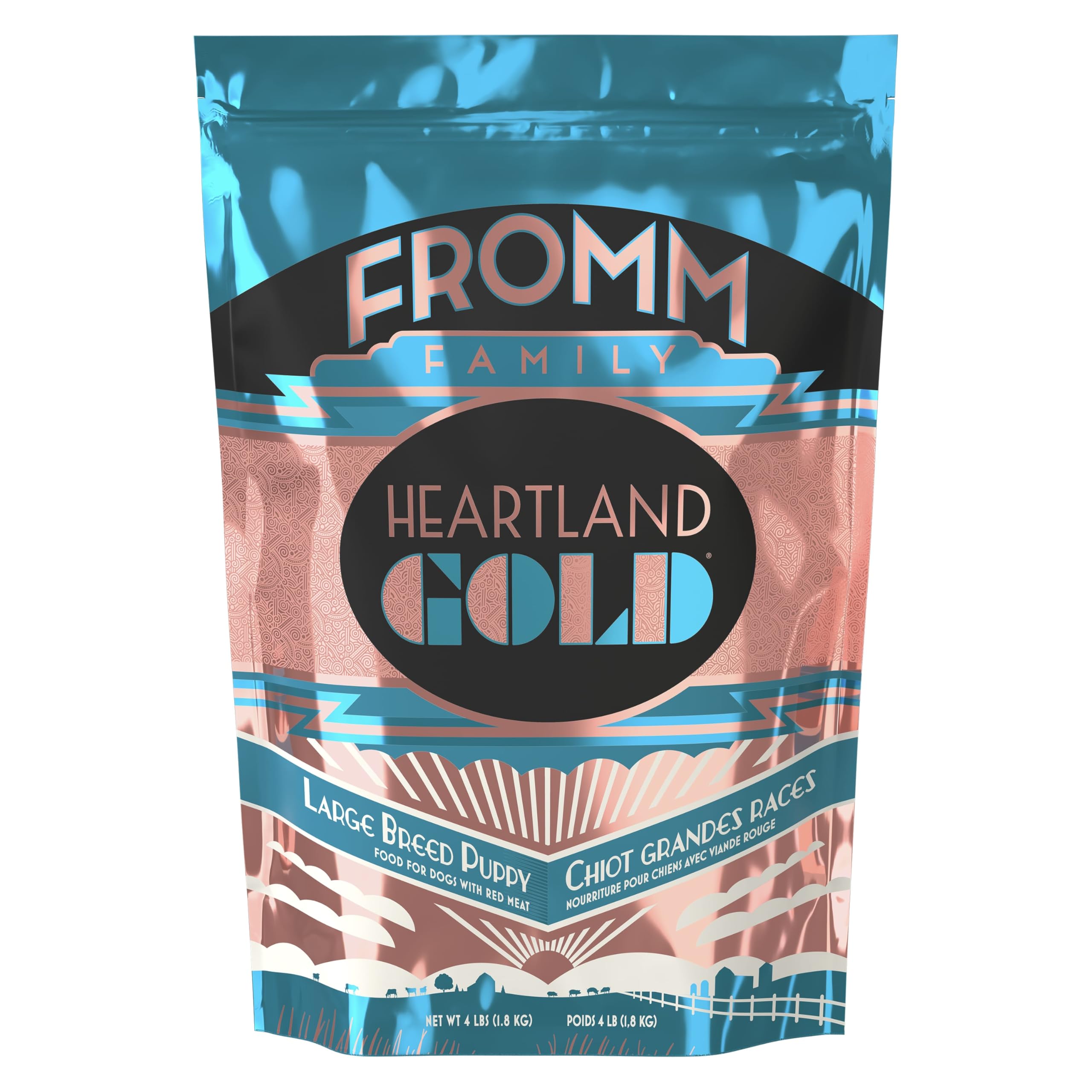 Amazon.com: Fromm Heartland Gold Large Breed Puppy Dry Dog Food