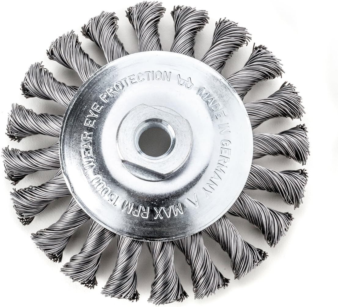 Lessmann Knot Conical Brush D100 X W10 X M14