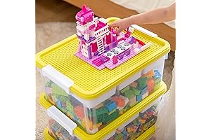 Citylife 17 QT Duplo Lego Storage Organizer Bins