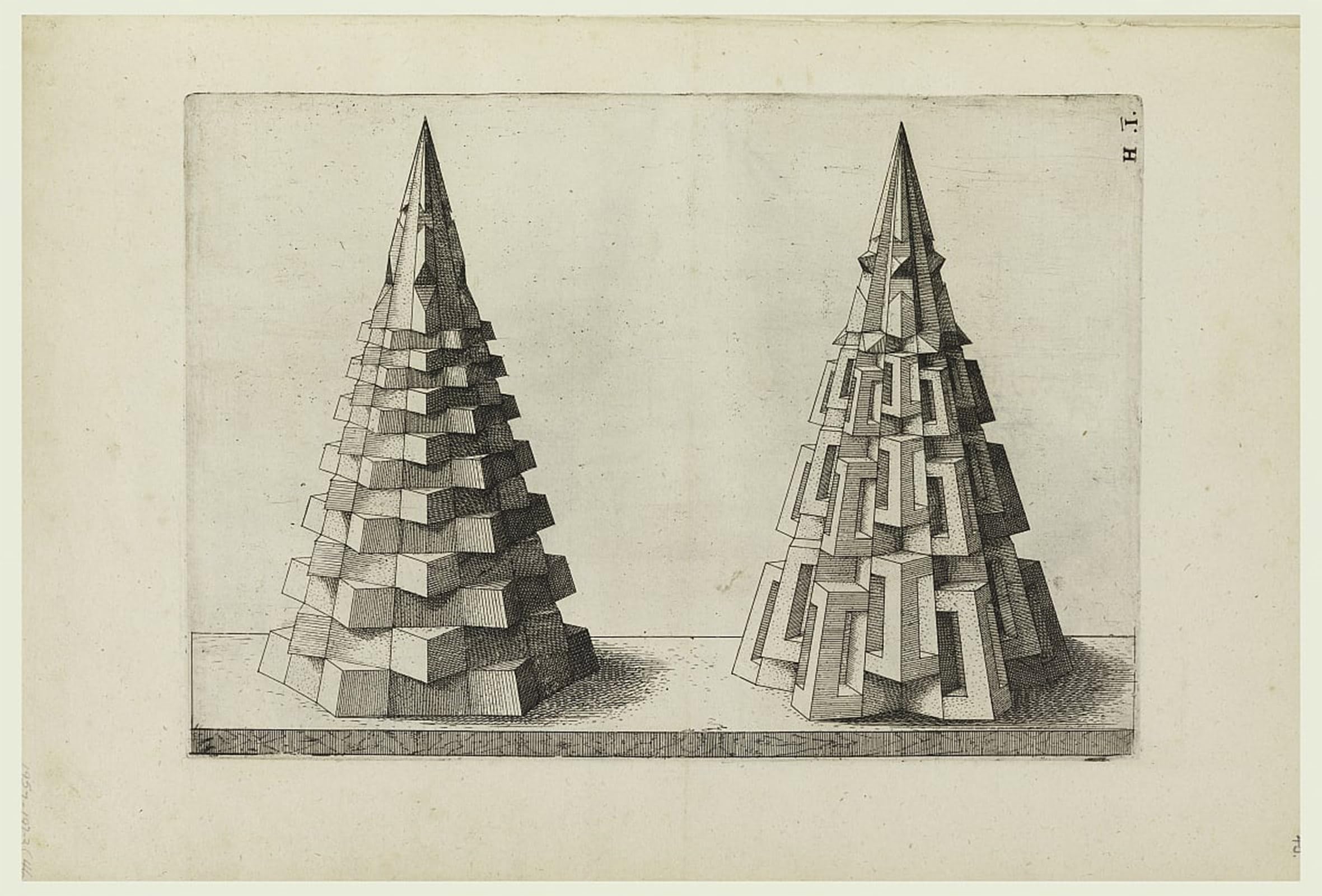 Imprimer affiche toile Two Cones Plate HI Jost Amman 60x90cm