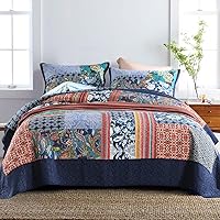 Vista 31 de Secgo - Juego de edredón Queen para cama - 100% algodón, edredón tamaño Queen, colcha burdeos (90 * 98 pulgadas) con 2 fundas de almohada, colcha