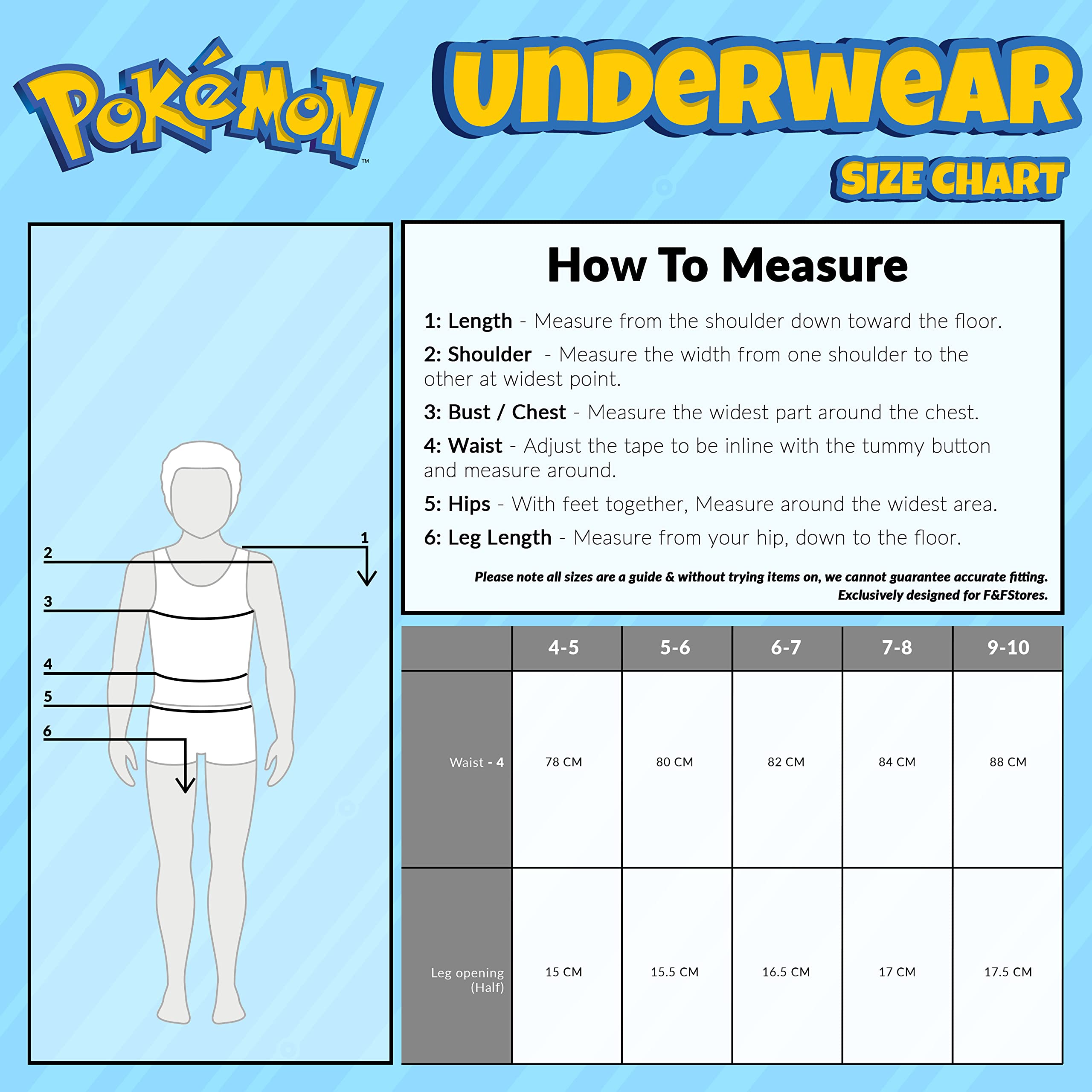 Pokémon Calzoncillos de Algodón, Ropa Interior para Niños, Pack de 5