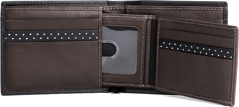 Dopp Alpha Thinfold Wallet with Removable Billfold & Card Case - Black