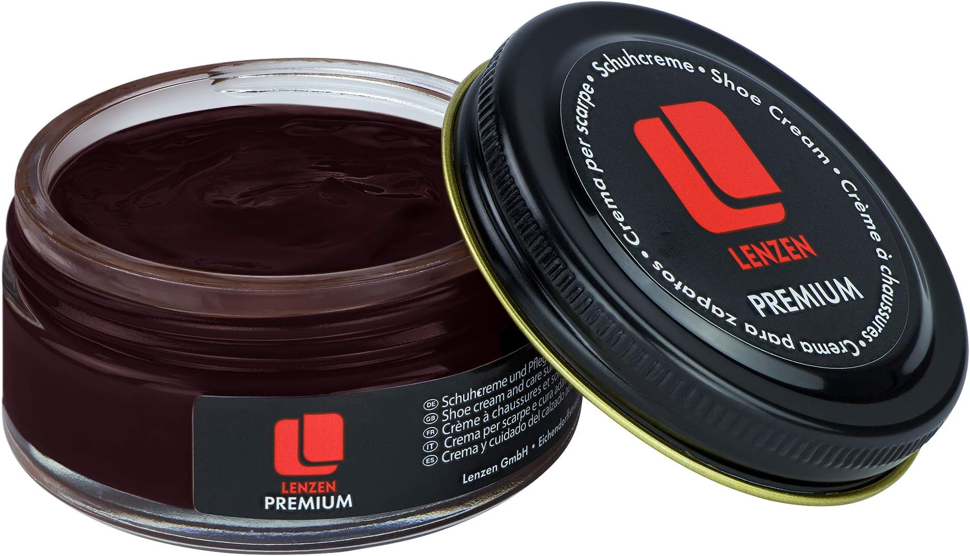 Lenzen Shoe Cream I Shoe Polish and Care for Smooth and Grained Leather