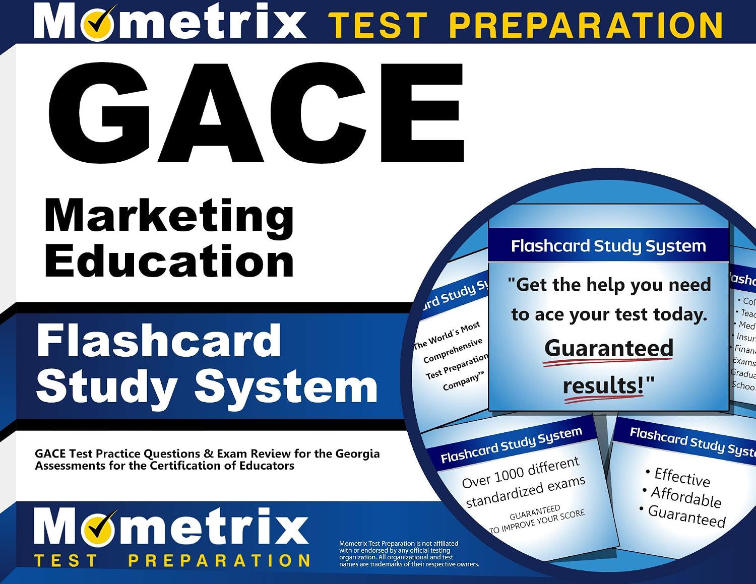 GACE Marketing Education Flashcard Study System: GACE Test Practice Questions & Exam Review for the Georgia Assessments for the Certification of Educators (Cards)