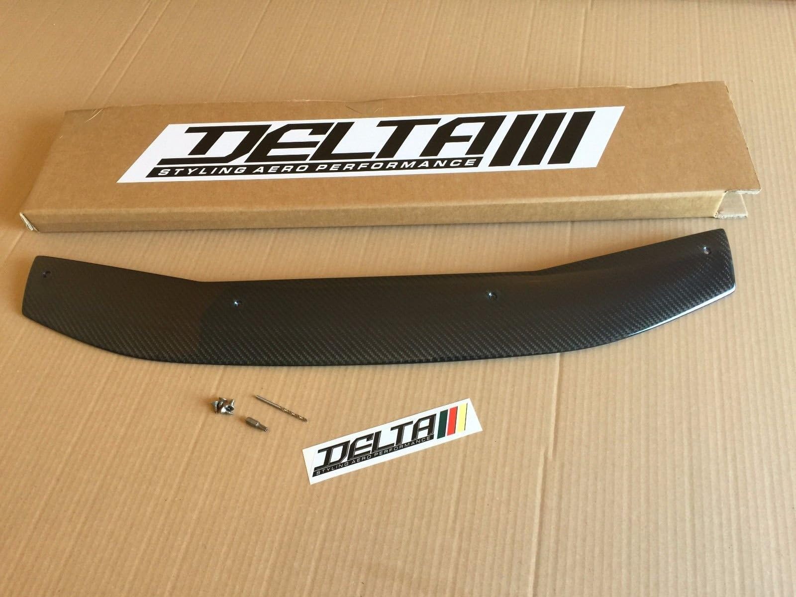 Civic Mugen EP2/EP3 Delta Lip Extension Spoiler - Genuine Carbon Fibre - 2001-2005