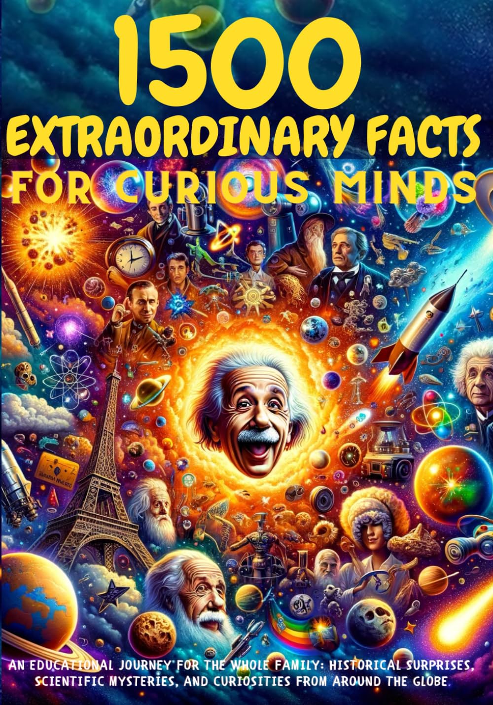 1500 EXTRAORDINARY FACTS FOR CURIOUS MINDS - An Educational Journey for the Whole Family: Historical Surprises, Scientific Mysteries, and Curiosities from Around the World. Fun facts for kids