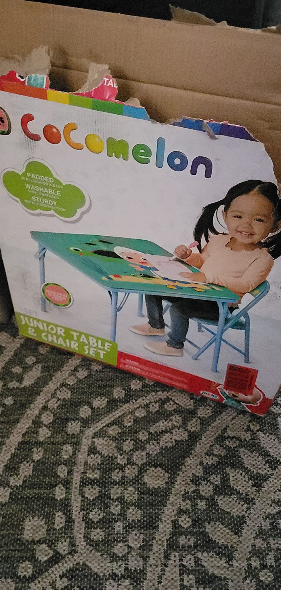 Table & Chair Set for Toddlers 2448M, Includes 1