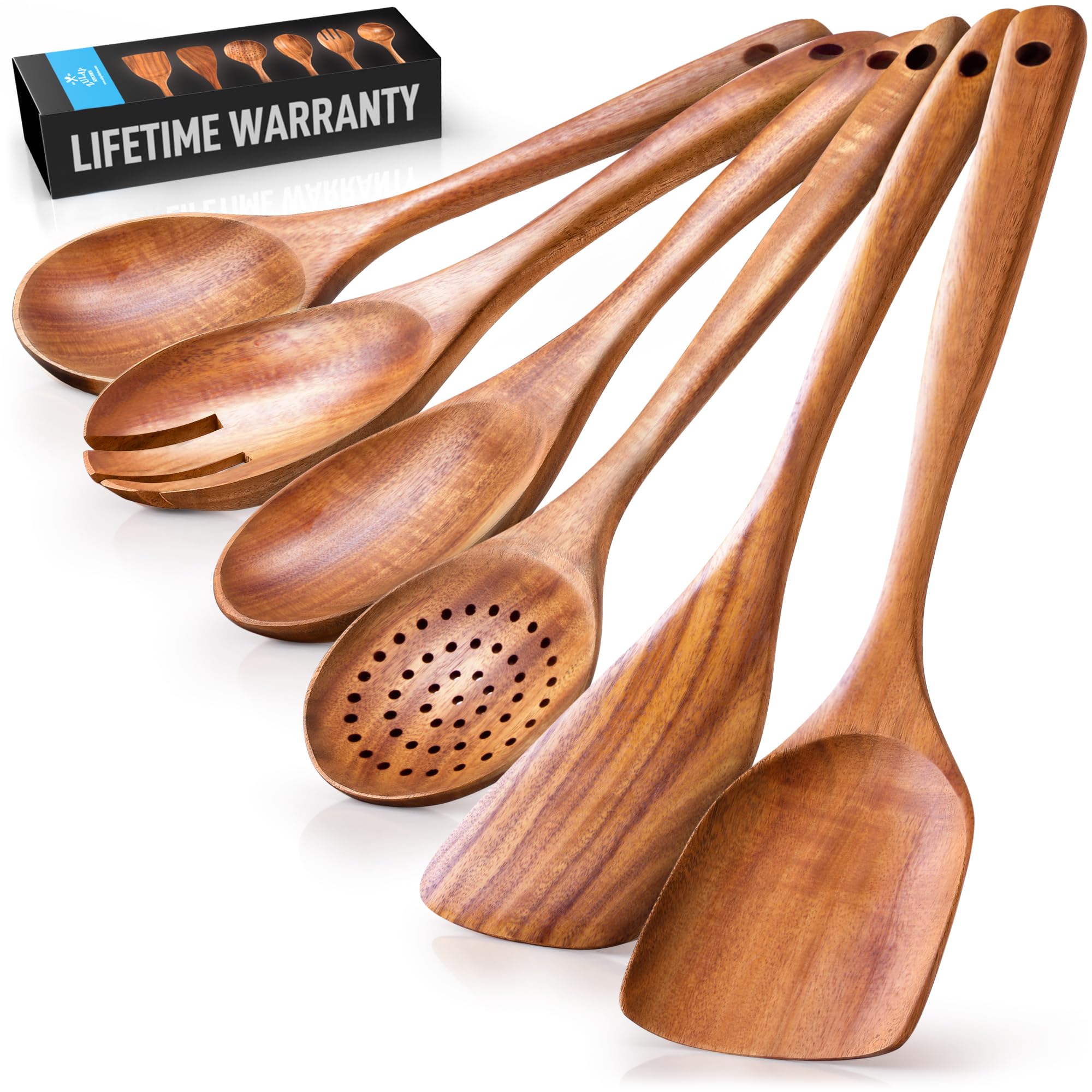 6-Piece Wooden Spoons