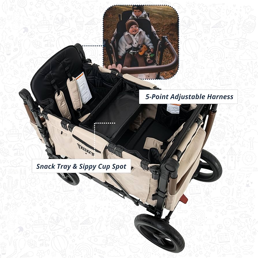 Amazon.com : Keenz XC EVO - Luxury Comfort Stroller Wagon