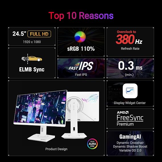 ASUS ROG Strix G16-2024 Gaming Laptop 16 165Hz Display Intel Core i9-13980HX 24 Core GeForce RTX 4070 32GB DDR5 RAM 1TB SSD Keyboard