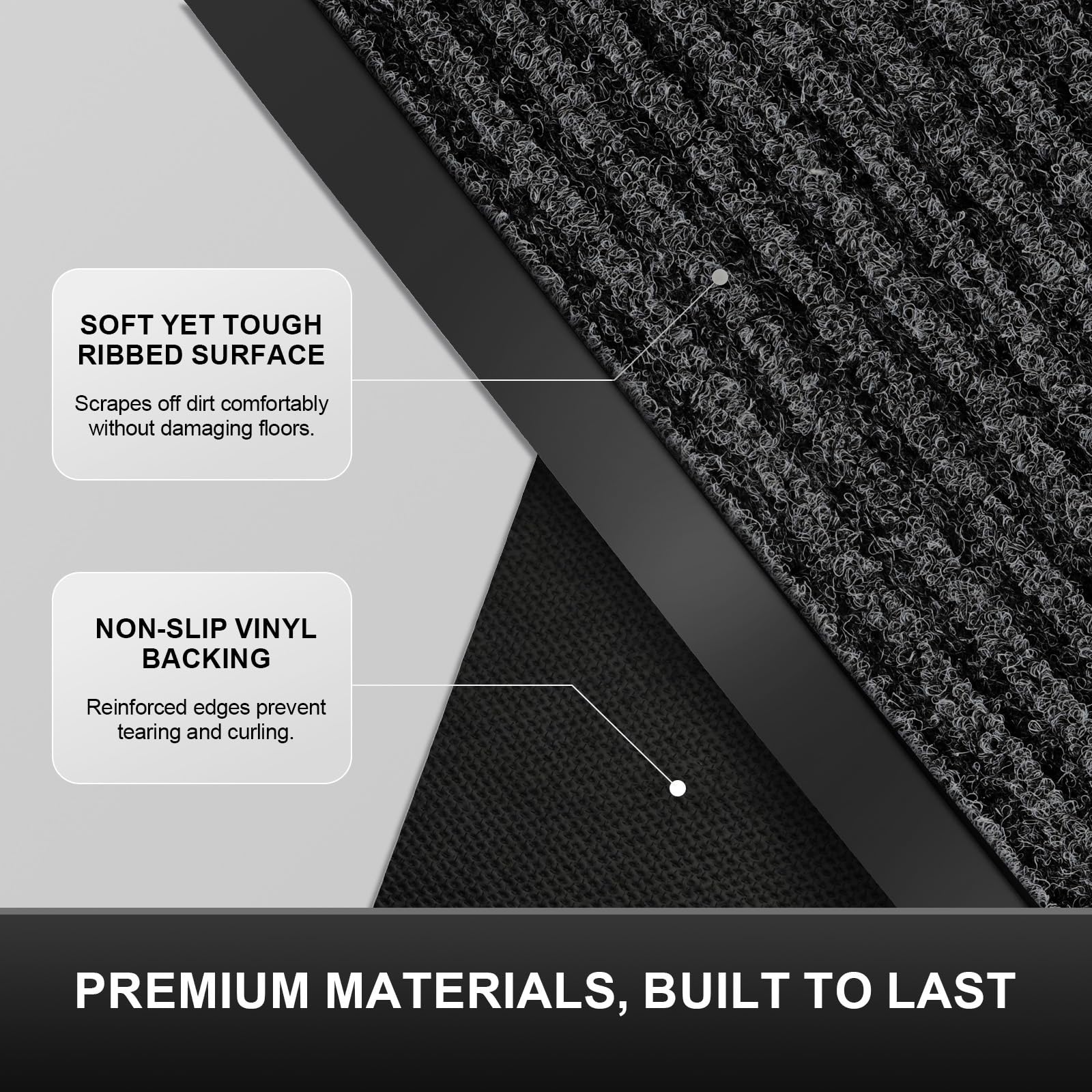 60"x36" Commercial Floor Mat, Non-Slip Waterproof Front Door Mat — Amazon image 5