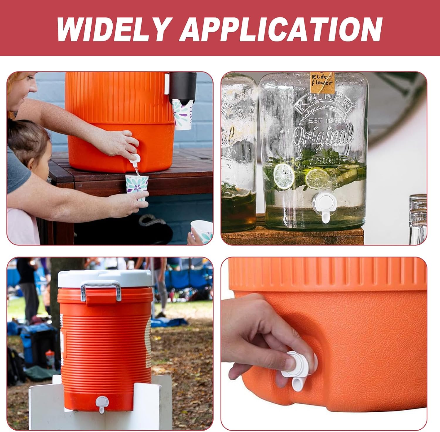Bonsicoky Push Button Water Spigot