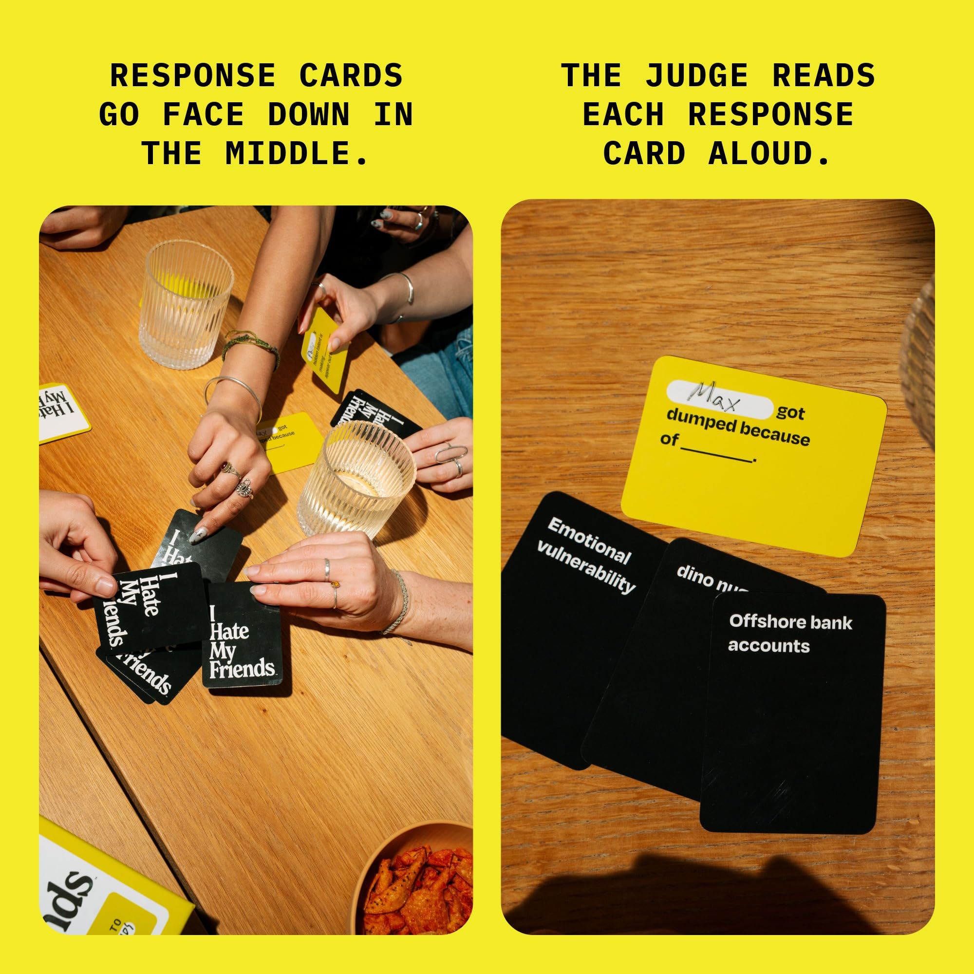 Amazon.com: I Hate My Friends | Hilarious Roast Party Game for