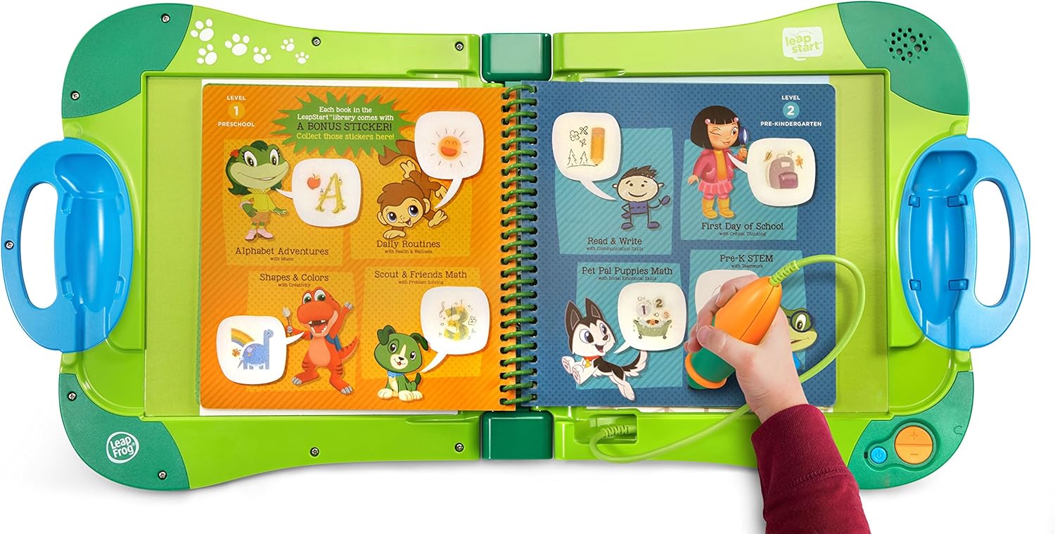 LeapFrog Leapstart Preschool Activity Book Bundle with ABC, Shapes & Colors, Level 1