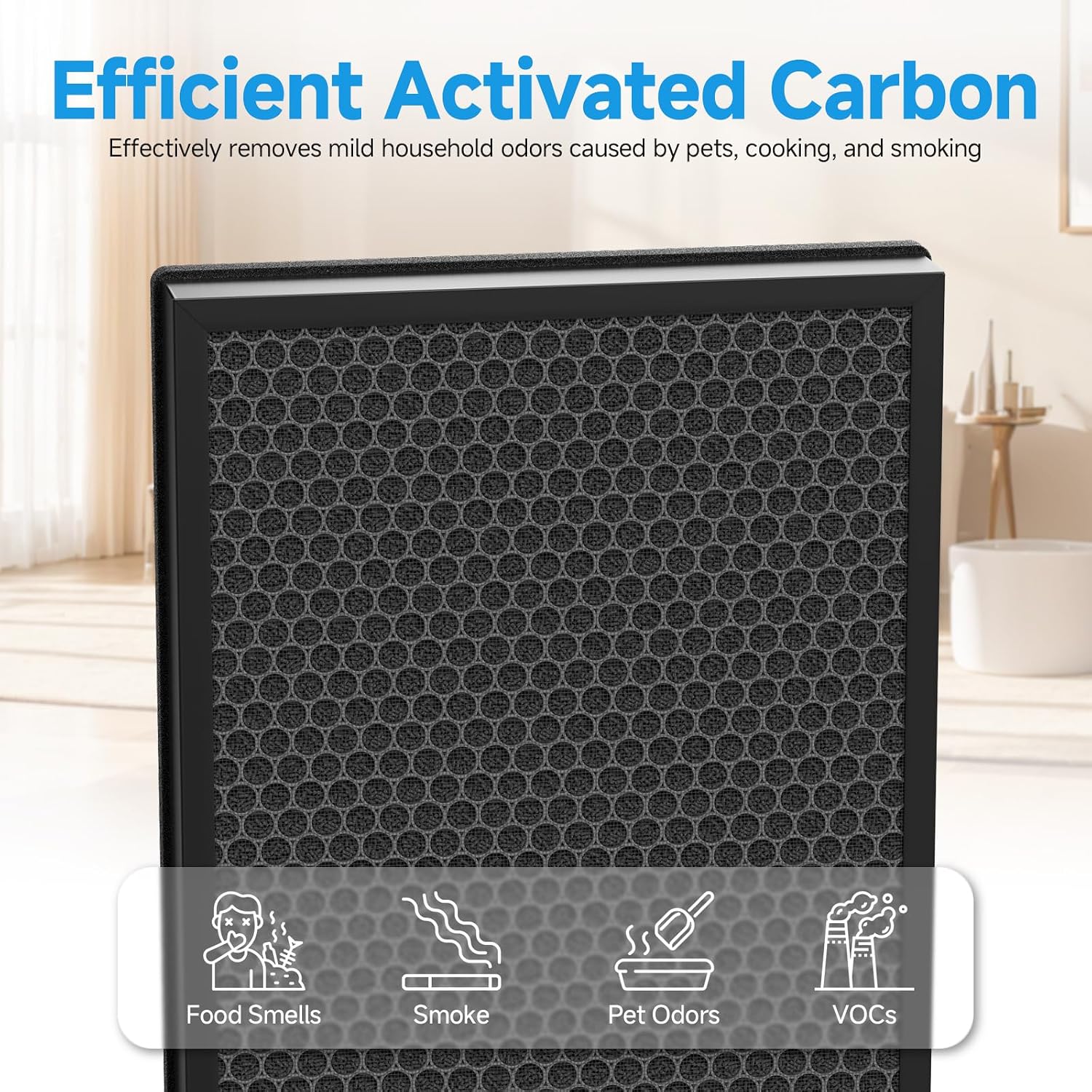 2 Pack Replacement Filter for Lorell HEPA 420 and Pure Code APU-S1WUS Air Purifiers, 2-in-1 HEPA, Activated Carbon, # LLR00206 / FC-35S1A