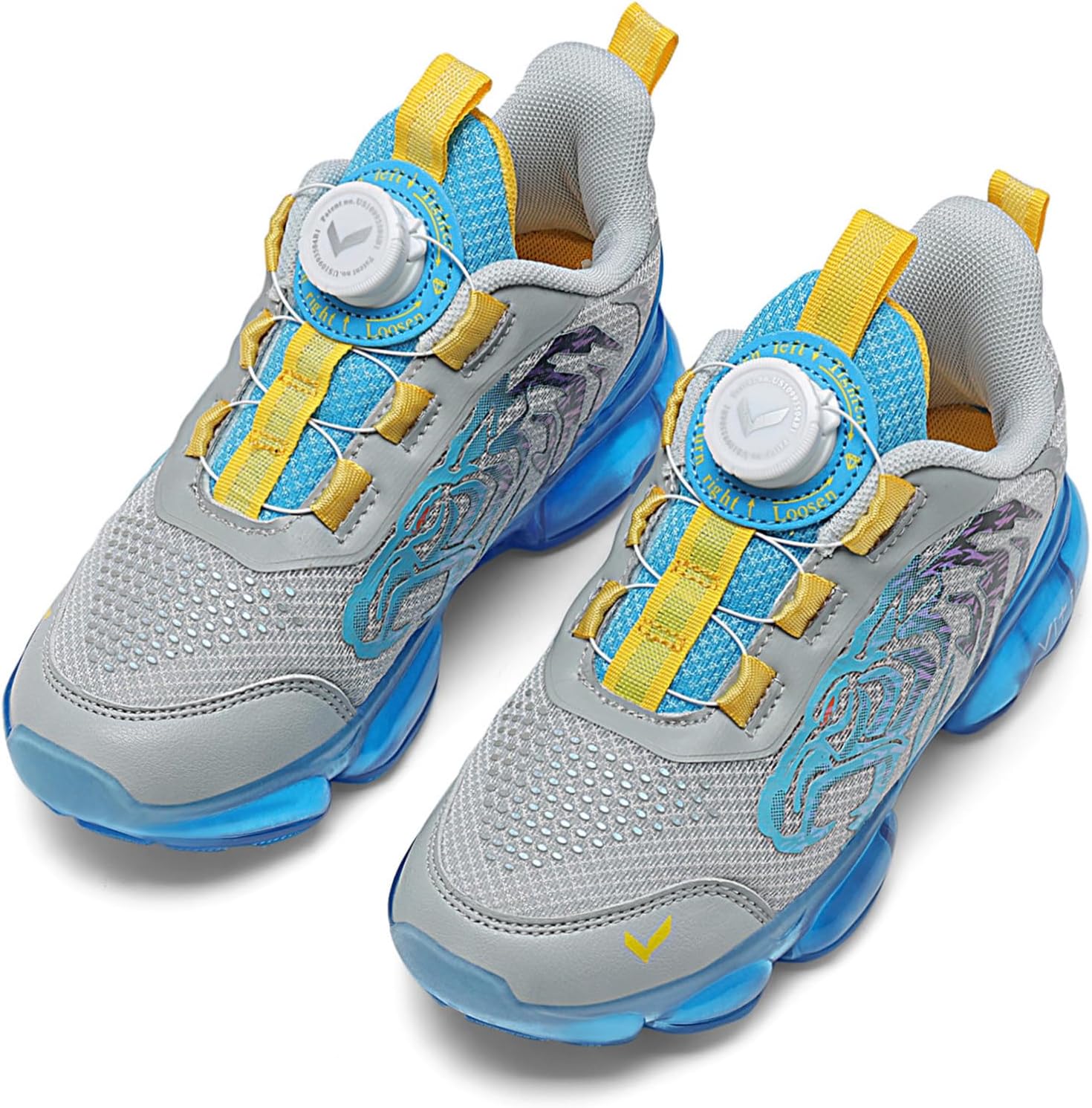 Kids Sneakers Boys Girls Running Tennis Shoes Athletic Sports Casual - Image 6