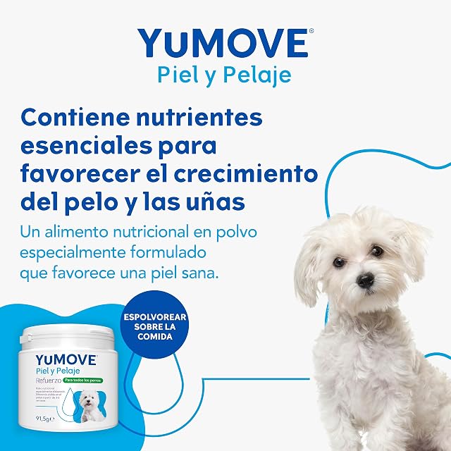Foto 2 de 6 de Yumove Piel Y Pelaje para Perros, 180 Dosis Uñas & Cuidado Cutáneo Diario