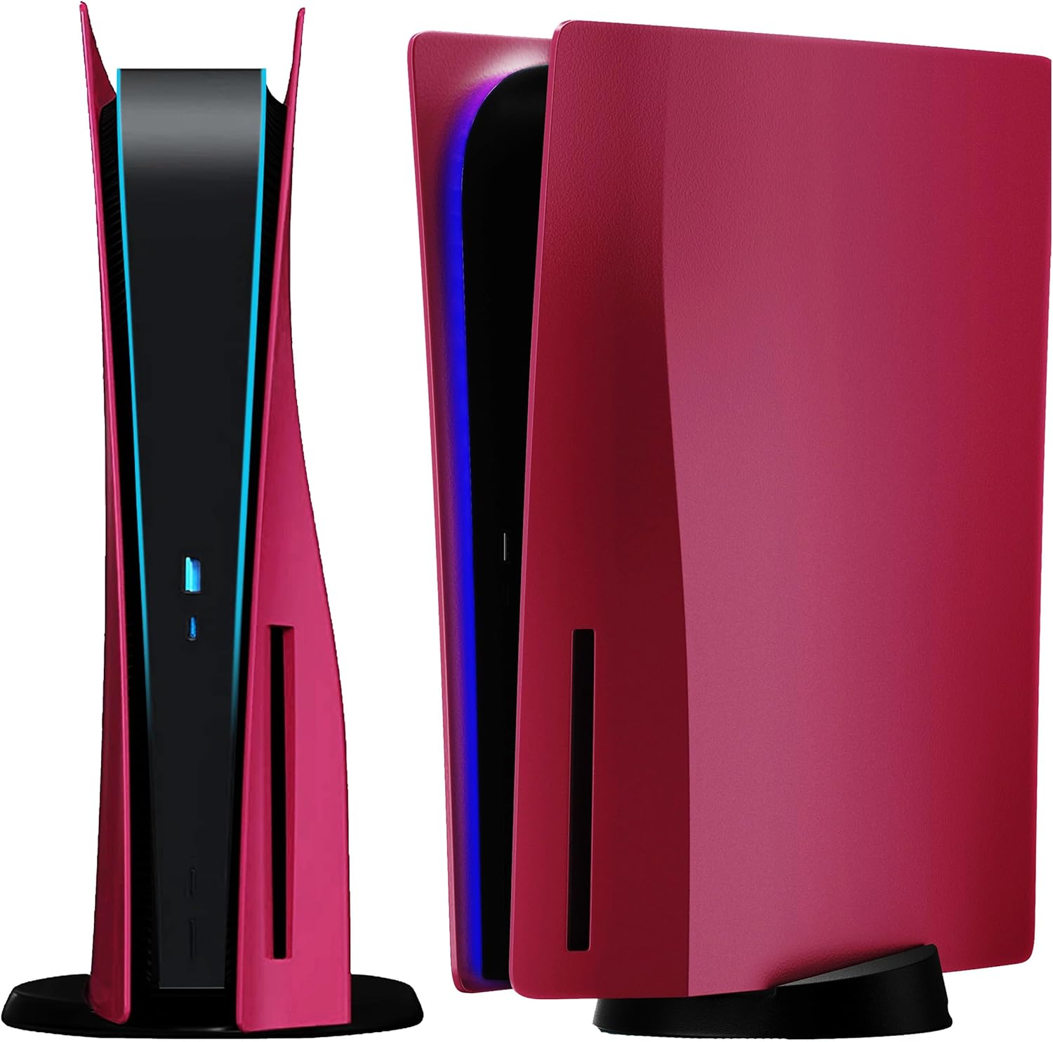 Amazon.com: ElitePlay Cosmic Red PS5 Faceplate Cover Replacement Plates ...