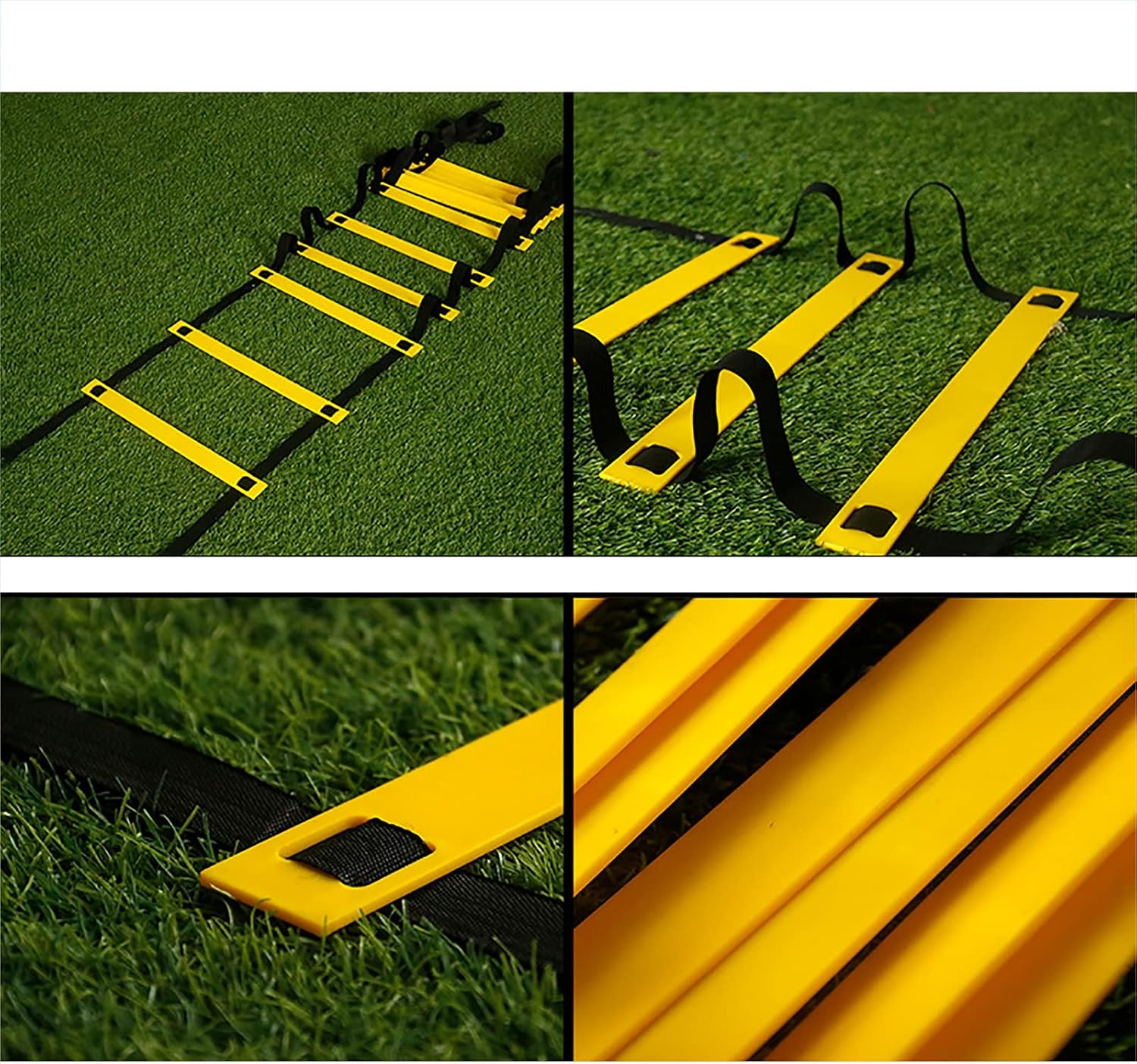 Agility Ladder 6m Agility Training Ladder, Sports Fitness Training Set, for Indoor/Outdoor Kids Adults Training, Witn Running Resistance Parachute