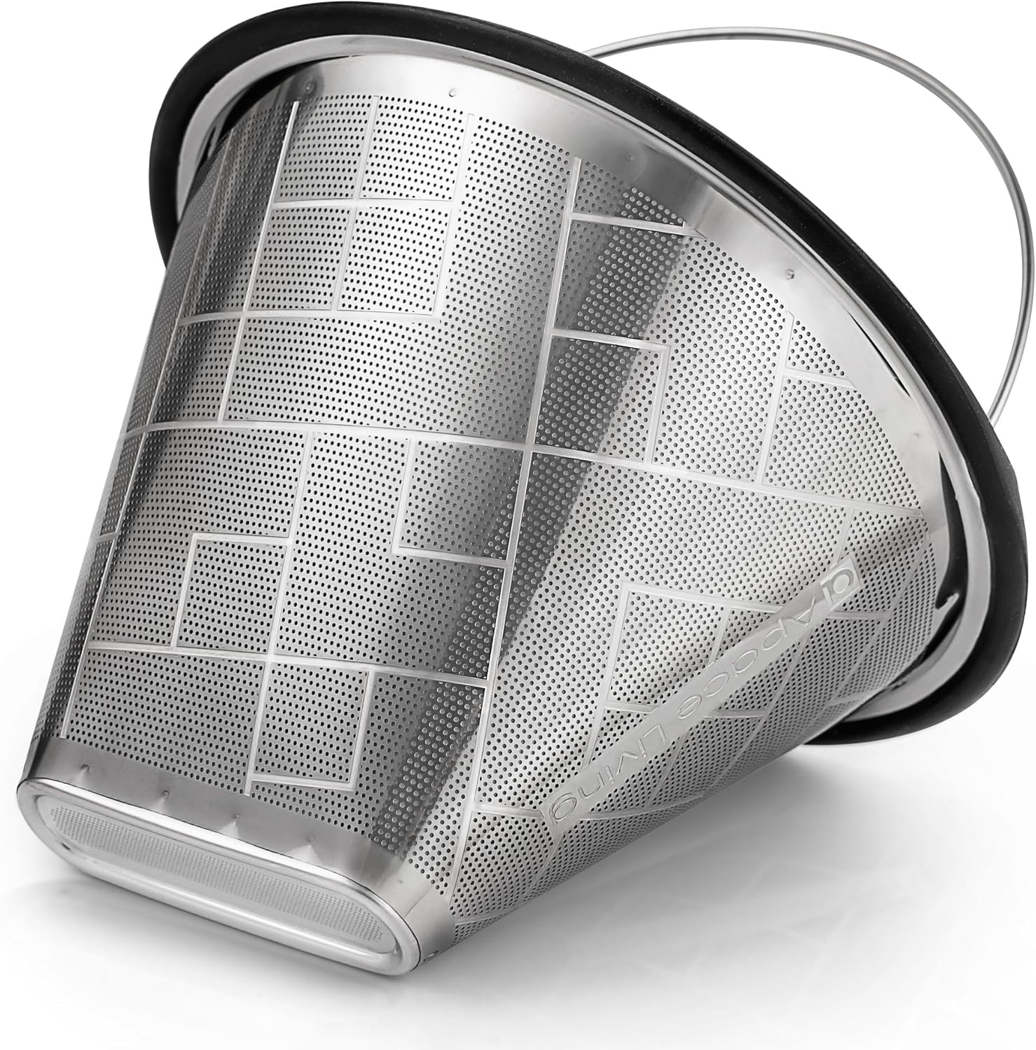 Reusable #4 Coffee Filter for Technivorm Moccamaster KBGV and KBT Coffee Machines - Stainless Steel Mesh, Durable Metal Filter for Sustainable Brewing