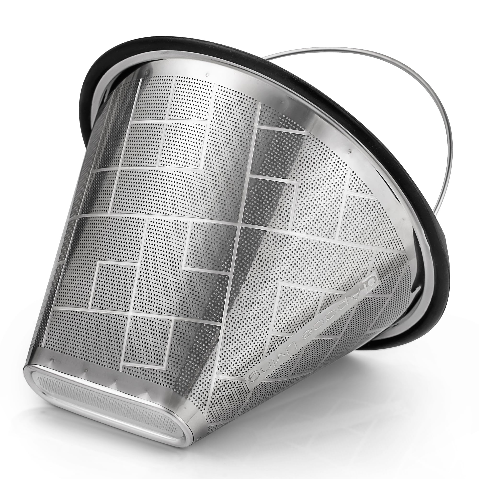 Reusable #4 Coffee Filter for Technivorm Moccamaster KBGV and KBT Coffee Machines - Stainless Steel Mesh, Durable Metal Filter for Sustainable Brewing