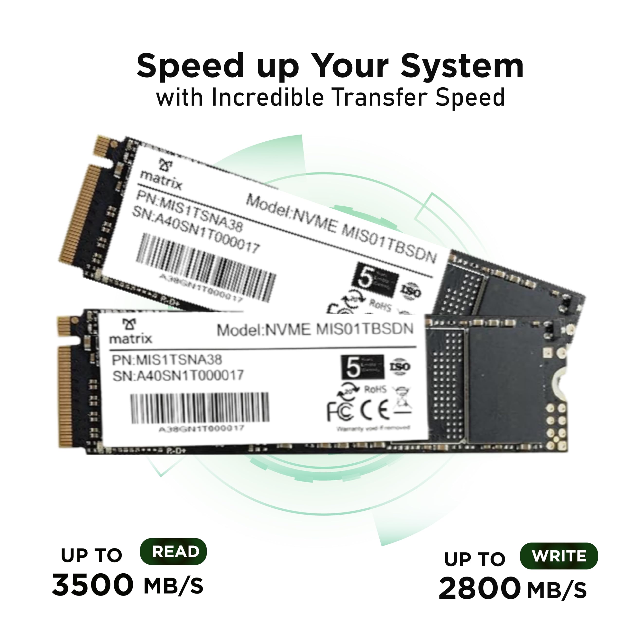 Amazon.in: Buy MATRIX 1TB 3D NAND NVMe PCIe 3.0 x 4 Internal SSD