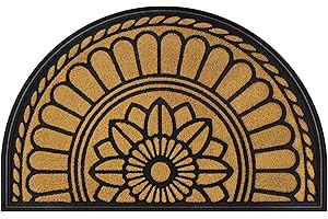 Mibao Half Round Outdoor Doormat: Durable and Non-Slip Welcome Mats for Every Home