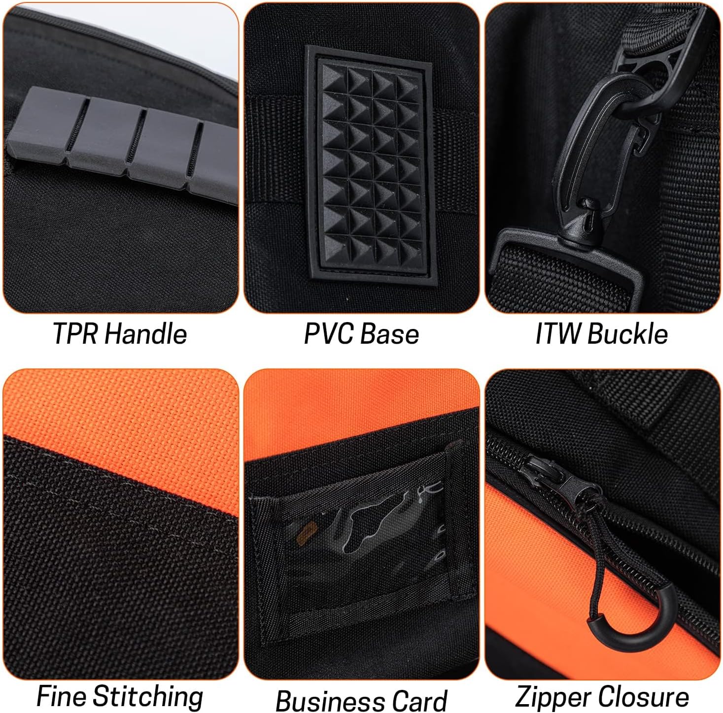 Chainsaw Bag - Size Upgrade, Improved Portable Chainsaw Carrying Case, Full Protective Chainsaw Storage Bag Fit for Stihl/Husqvarna 16"/18"/20" Chainsaws