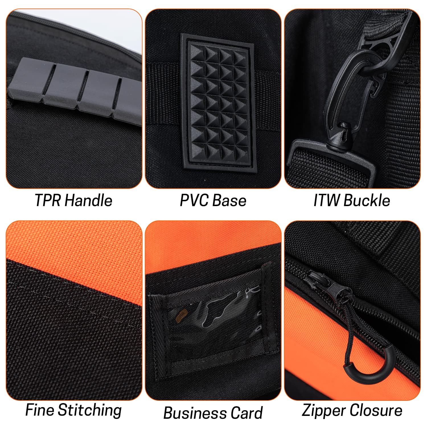 Bolsa de Motosierra Mejorada, tamaño Mejorado, Funda de Transporte portátil para motosierras Stihl/Husqvarna de 16 Pulgadas, 18 y 20 Pulgadas