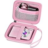 Digital Camera Case Compatible with VAHOIALD FHD 1080P/ for CAMKORY Digital Point and Shoot/for KODAK PIXPRO FZ45-BK 16MP Vlogging/for IWEUKJLO/for Nsoela, Holder for SD Card More- Pink (Box Only)