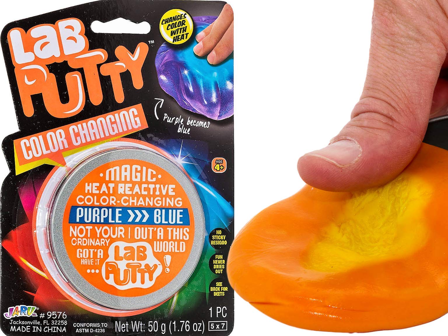 JadedGemTac Forever Sticky Clear Putty Cleanable Sticky Filling! – Jaded  Gem Shop