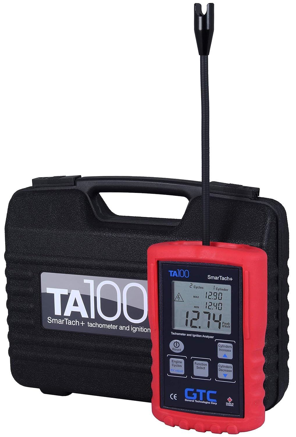 GTC TA100 Smartach+ Wireless Ignition Analyzer and Tachometer by General Technologies Corp
