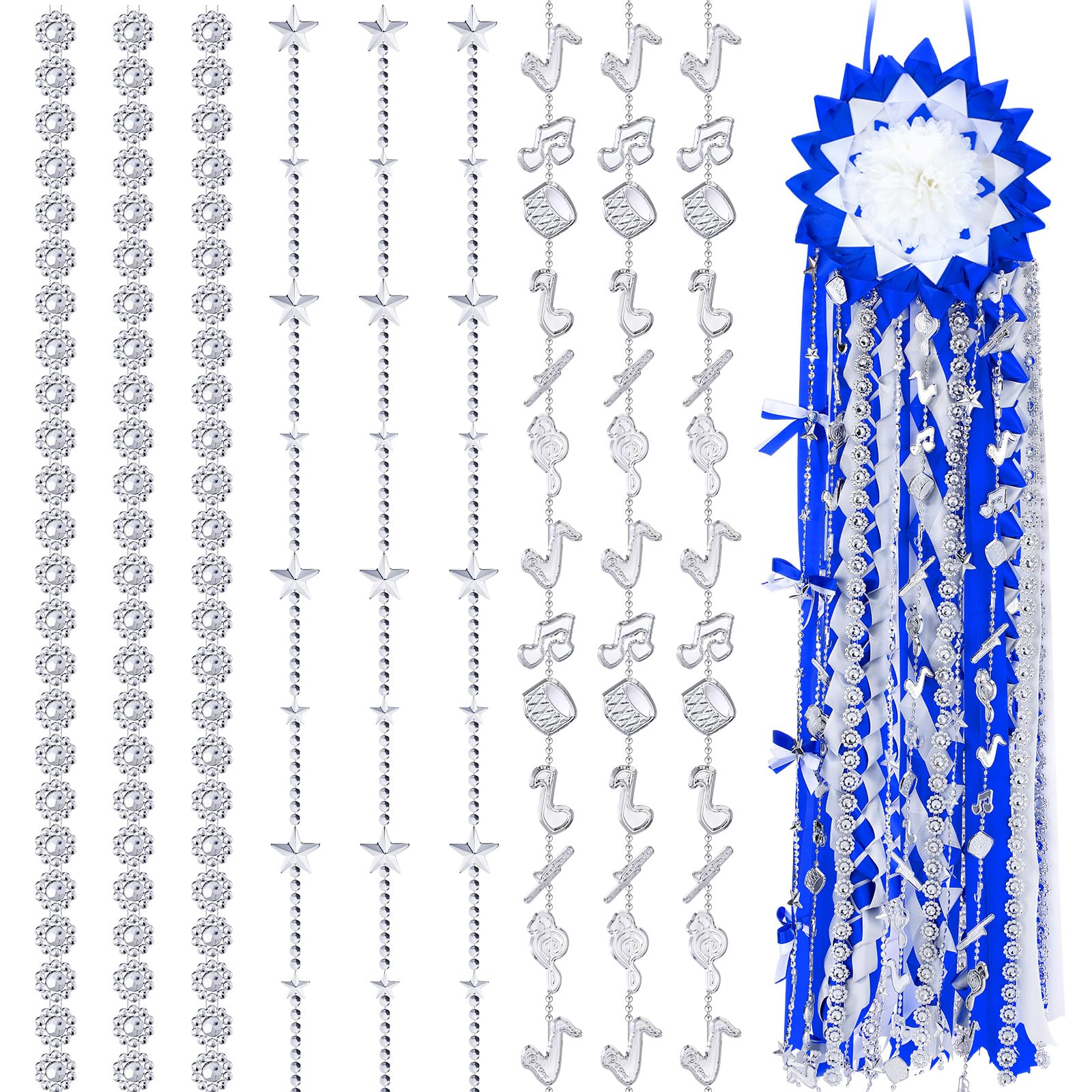 Ruban de strass loisirs créatifs motif chrysanthème HOCO pour décoration