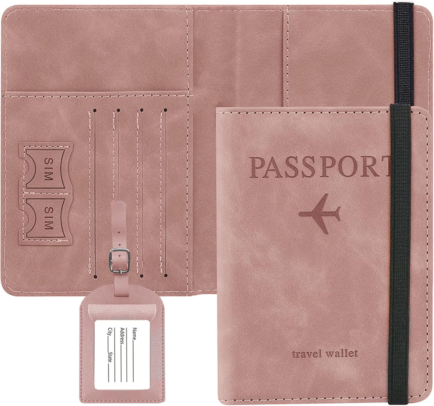 Portafoglio Sottile Con Simpatico Cane Bassotto Con Blocco