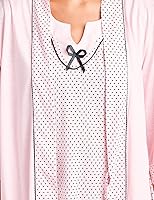 Vista 6 de Casual Nights Conjunto de camisón y bata de 2 piezas para mujer