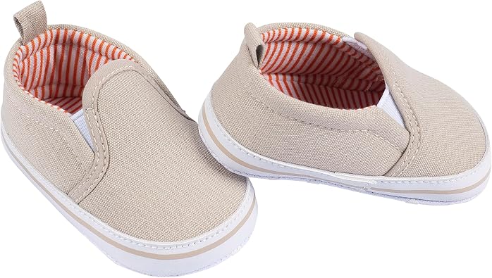 Gerber Baby Newborn Infant Toddler Boy and Girl Slip-on Sneaker Crib Shoe