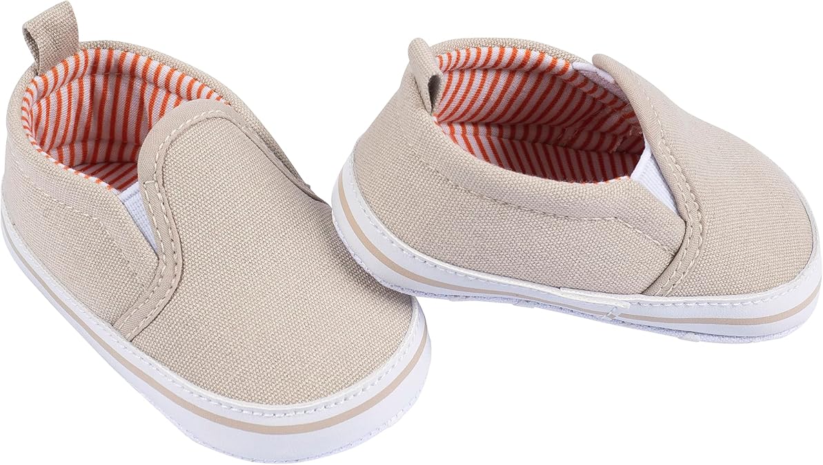 Gerber Baby Newborn Infant Toddler Boy and Girl Slip-on Sneaker Crib Shoe