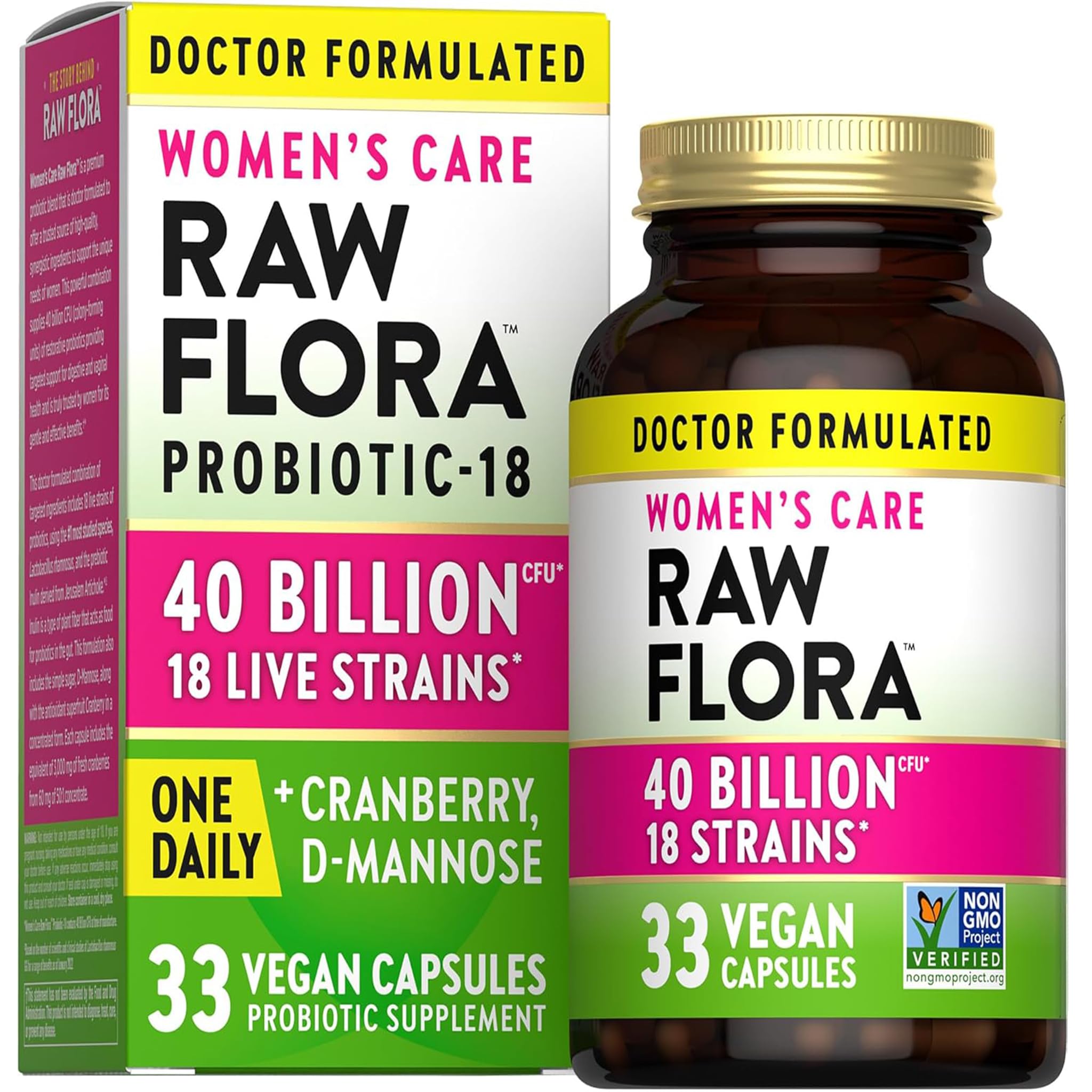 Raw Flora Women's Probiotics