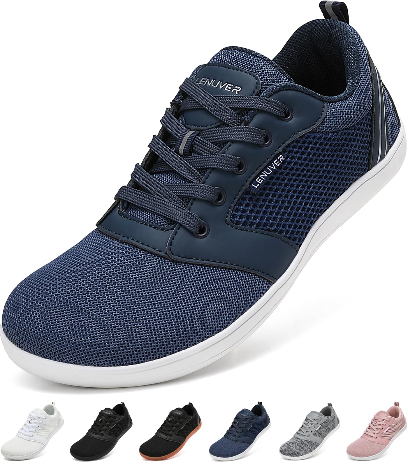 Barfußschuhe Damen Sommer Barfussschuhe Herren Traillaufschuhe Atmungsaktiv Straßenlaufschuhe Leichte Fitnessschuhe Schnell Trocknend Sneaker