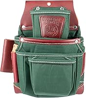Vista 1 de Occidental Leather OxyLights - Bolsa portaherramientas de 4 compartimentos, especial para zurdos - 10 bolsillos y soportes para herramientas