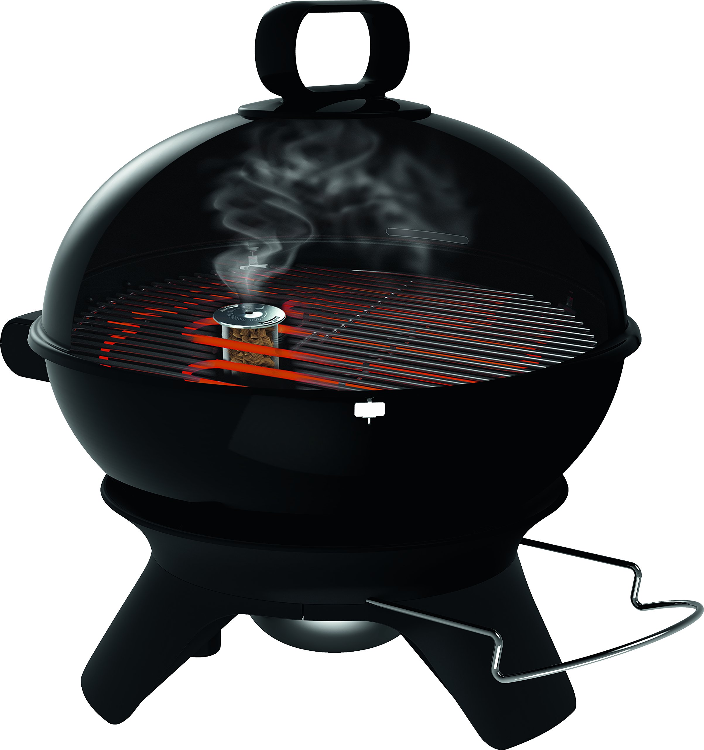 Tefal BG9108 Aromati-Q 3 en 1, Boule électrique de Barbecue pour Griller, rôtir et Fumer, Version de Table