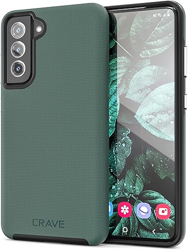 Miniatura 39 de Crave para Samsung Galaxy S23 FE Funda, Funda de Doble Capa de Protección a Prueba de Golpes para Samsung Galaxy S23 FE (16.3 cm) - Azul Marino