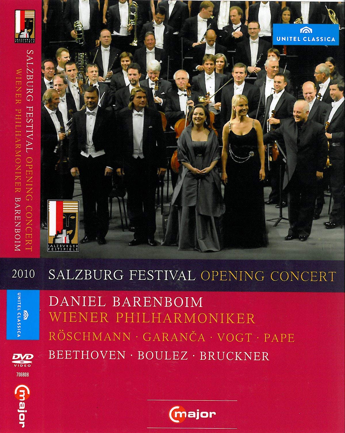 Elina Garan / Wiener Philharmoniker Barenboim / Festival De Salzbourg DVD New 81