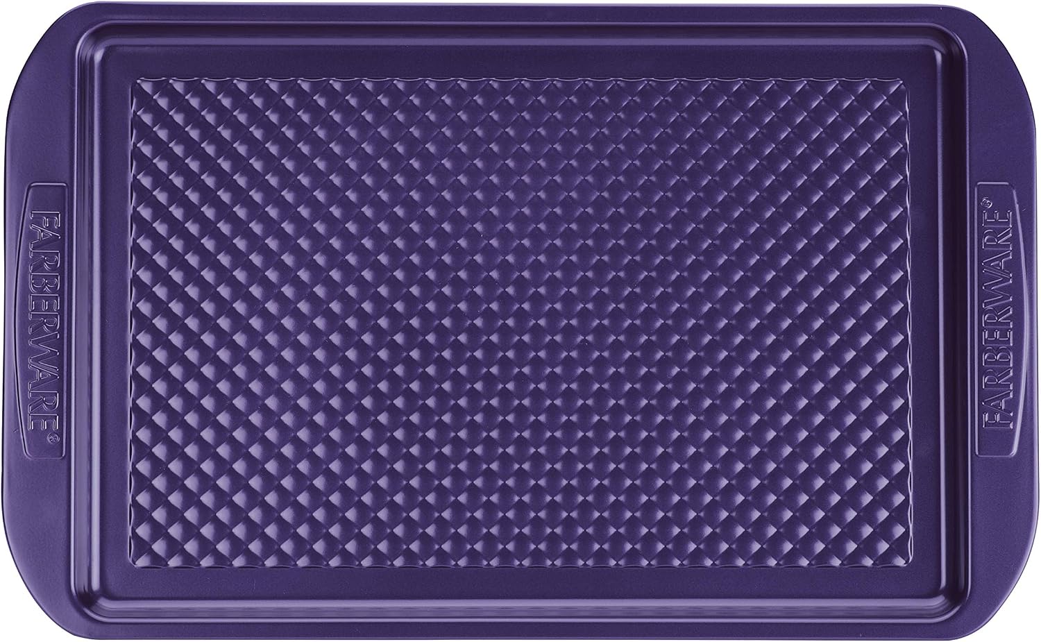 Farberware Nonstick Bakeware Set with Nonstick Cookie Sheet/Baking Sheet, Baking Pan and Cake Pans - 4 Piece, Purple