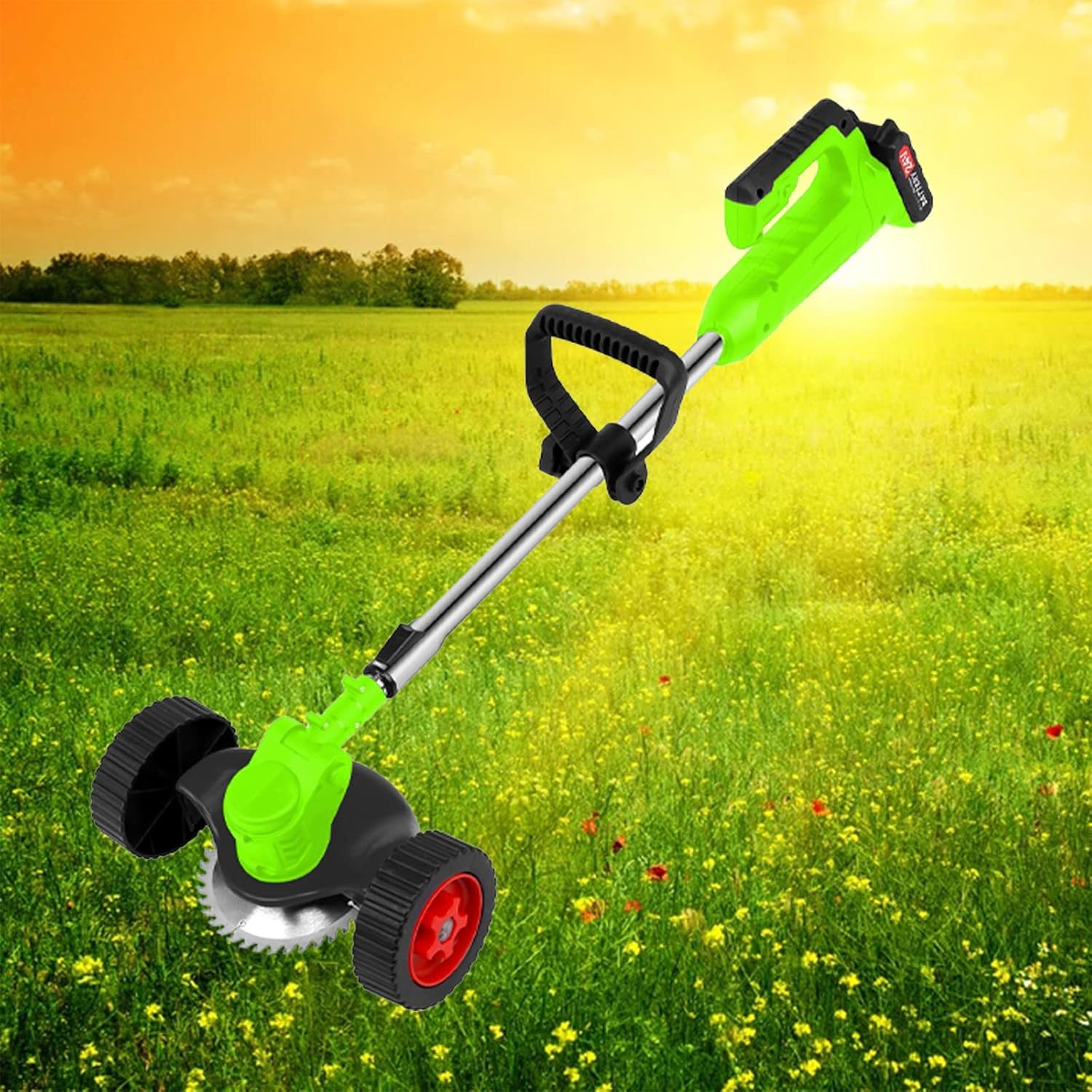 Electric Weed Eater Cordless Grass String Trimmer, Grass