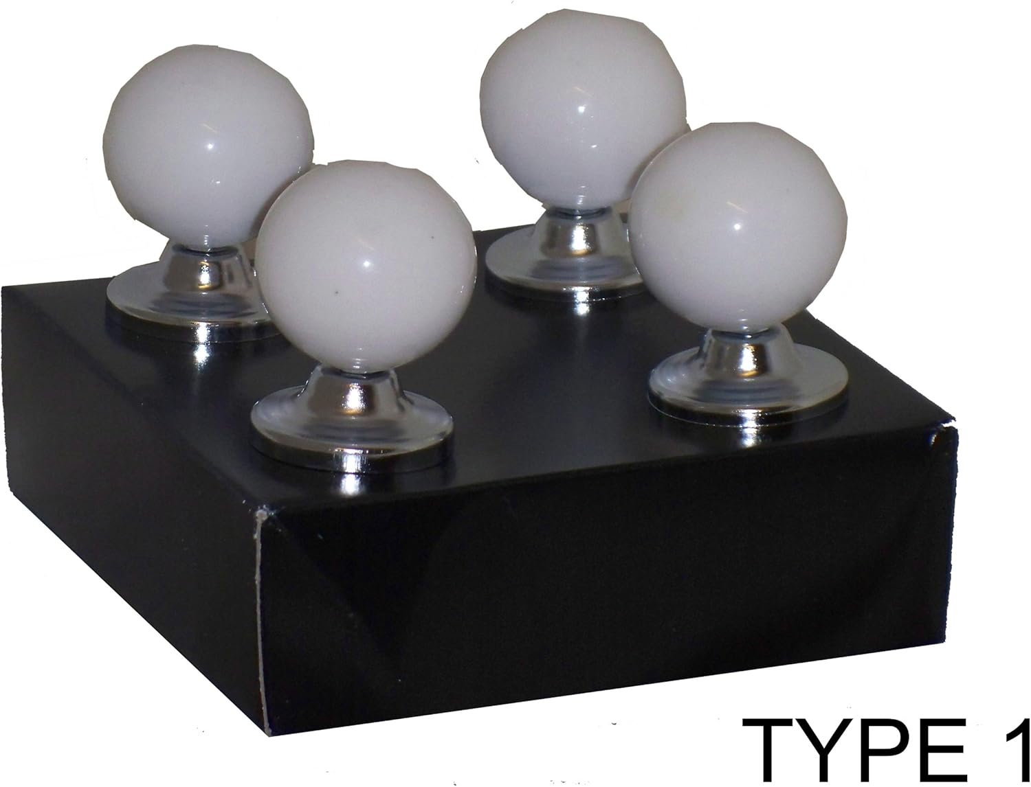 Set Of 4 Round Plastic Drawer Knobs 4 Colours, You Choose! Amazon.co.uk Everything Else